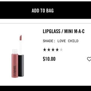 Lip gloss mini M.A.C